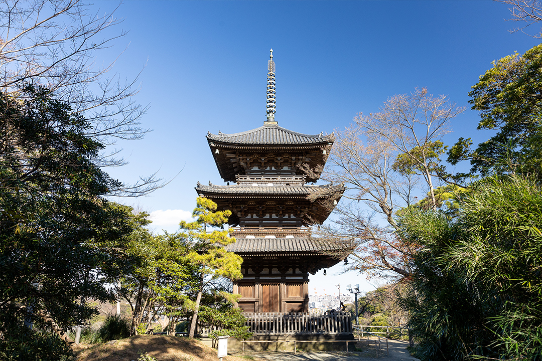 旧燈明寺三重塔