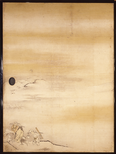 狩野 探幽「琴棋書画図」